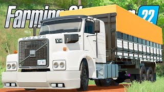 NOVO CAMINHÃO VOLVO N10  FARMING SIMULATOR 22  NOVOS MODS FS22 [upl. by Johanan]