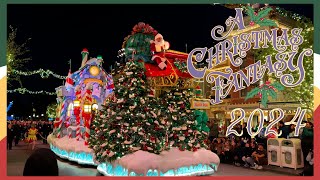 A Christmas Fantasy Parade  Disneyland 2024 [upl. by Noraj]