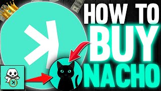 Kaspa KRC20 How To Buy NACHO From The Marketplace [upl. by Ynaffet]