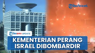 Hizbullah Menggila Serang Markas Pusat Kementerian Perang Israel Situasi Keos Ledakan di Manamana [upl. by Doubler303]