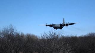 The Last CC130E Hercules Arrival at Rockcliffe [upl. by Nevsa]