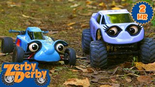 Fast and Furious Zerbies  Racing Fun for Kids  Full Episodes  Zerby Derby [upl. by Fransen]