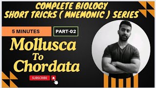 SHORT TRICKS  MNEMONIC  SERIES  PART 02  Mollusca to Cephalochordata  neet2025 ncert [upl. by Etakyram336]