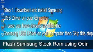 How to Samsung Galaxy S4 Mini GT I9192 Firmware Update Fix ROM [upl. by Colp]