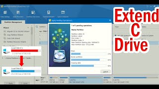 How to Extend C Drive using MiniTool Partition Wizard in Windows7810 [upl. by Dekeles783]