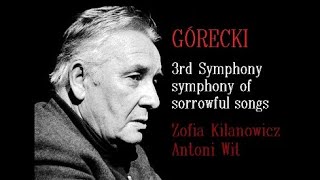 GÓRECKI 3rd Symphony Symphony of Sorrowful Songs Katowice 1976 [upl. by Treat]