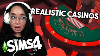 This mod adds realistic casinos The Sims 4 Mods [upl. by Delphinia]