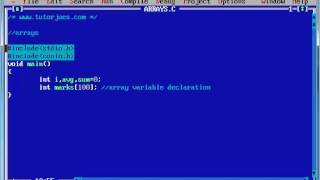 Arrays In C Programming Tamil [upl. by Ailugram]