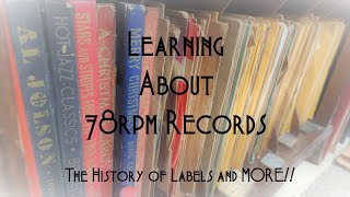 📀 78rpm Records  Learn How To Identify  Date  amp Play Them Properly  More For The Beginner [upl. by Raasch]