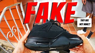 EXPOSING FAKE JORDAN 4s [upl. by Elissa]