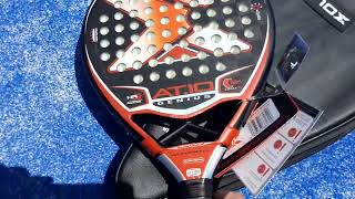 NOX AT10 LUXURY GENIUS 18K THE RACKET PADEL OF AGUSTÍN TAPIA 2022 unboxing part 1 [upl. by Eocsor477]