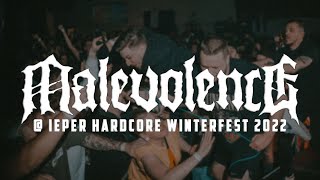 MALEVOLENCE  IEPER HARDCORE WINTERFEST 2022  MULTICAM  FULL SET [upl. by Creamer]