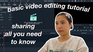 BASIC VIDEO EDITING FOR YOUTUBE amp FREELANCING JOB ft Wondershare Filmora 2022  philippines [upl. by Naihtniroc]