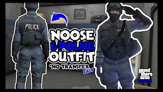 EASIEST WAY TO GET NOOSEPOLICE OUTFIT GTA ONLINE 2024 NO TRANSFER EASY [upl. by Sy837]