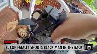 WATCH Black Man Who Posed No Threat Fatally Shot In Back By Cops [upl. by Yeldahc]