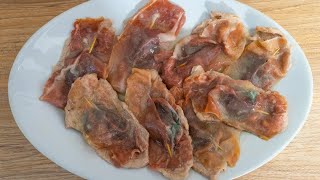 SALTIMBOCCA ALLA ROMANA La vera ricetta originale per farli tenerissimi [upl. by Hunsinger]