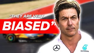 Toto Wolff SLAMS FIA and Red Bull after Verstappen Norris PENALTY DRAMA Calls Red Bull CHEATERS [upl. by Neerod]