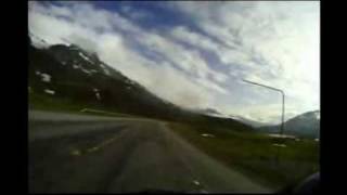 Alaska Motorcycle Trip Part 8  Richardson and Glenn Highway [upl. by Garbers]