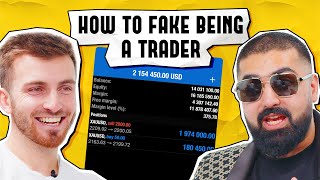 Kimmel Trading How to be a Fake Forex Trader  Top Traders  EP7 [upl. by Nylirek]