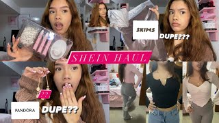 SHEIN HAUL Clothing nail products jewelry etc [upl. by Joacima]