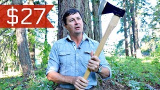 Testing The Cheapest Axe On AMAZON [upl. by Domingo]