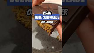 Virale Dubai Schokolade ohne Zucker 🍫 [upl. by Nedearb]