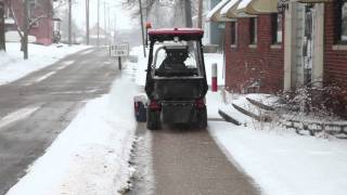 Ventrac Sidewalk Snow Management [upl. by Rexer386]