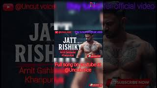 Jatt Risky। Haryanvi dj song 2024 [upl. by Skolnik]