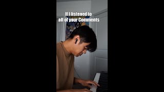 If I listened to every comment shorts [upl. by Limak982]