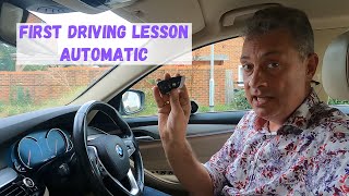 First Driving Lesson  How To Drive Automatic Car [upl. by Erdnassak]