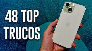 iPhone 15  54 TOP TRUCOS y TIPS 👈 [upl. by Knipe]