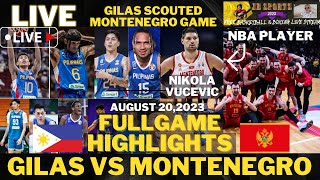 GILAS PILIPINAS vs GEORGIA  2024 FIBA MENS OLYMPIC QUALIFYING TOURNAMENT  LIVE SCOREBOARD [upl. by Santini]