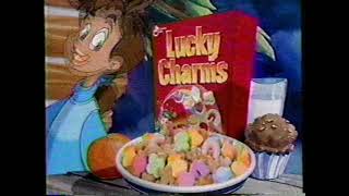 Lucky Charms Cereal  Marshmallow Wanna Be  1994 [upl. by Vassily548]