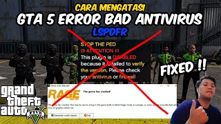 CARA MEMPERBAIKI GTA 5 ERROR RAGE PLUGINHOOK LSPDFR GTA 5 MODS [upl. by Seleta]