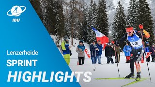 World Cup 2324 Lenzerheide Men Sprint Highlights [upl. by Cowan]