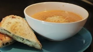 Grilled Cheese amp Tomato Bisque Recipe  Classic Recipes [upl. by Anrak323]