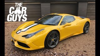 Ferrari 458 Speciale Aperta  the ULTIMATE V8 prancing horse [upl. by Arihsak]