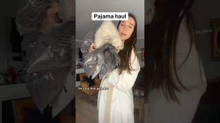 Pajama haul ☺️ Trying on few cozy pajamas for this winter ☁️❄️ pajama pajamasets haulvideo [upl. by Now624]