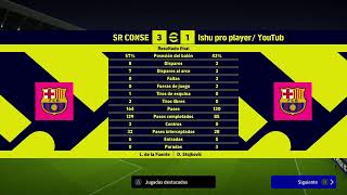 Efoobal25 vs Conse probando a Etoo [upl. by Jonette]