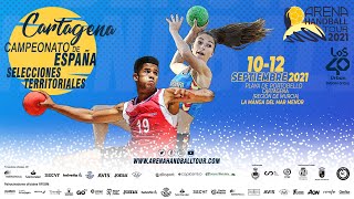 CESA Balonmano Playa 2021  Pista 1 Viernes  Mañana [upl. by Durarte]