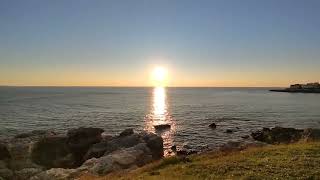 Royan coucher de soleil Plage du Chay Bruit des vagues Octobre 2023 [upl. by Mandell]