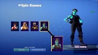 My Fortnite Account Merge OVER THE 1000 items [upl. by Atworth]