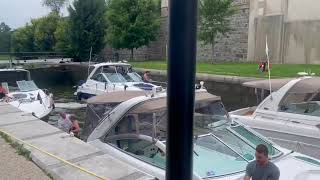 Rideau Canal Locks 4x Speed [upl. by Rutra]