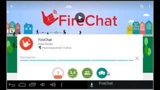 Tutorial como funciona FireChat Colombia [upl. by Yoshio]