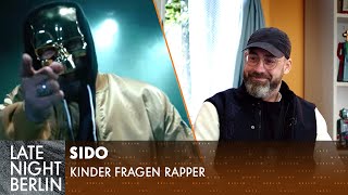 Sido bist du ohne Führerschein gefahren Kinder fragen Rapper  Late Night Berlin  ProSieben [upl. by Moreen493]