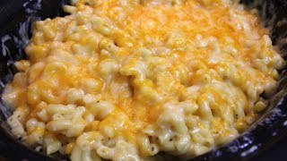 Crockpot Mac and Cheese Slow Cooker Macaroni and Cheese Recipe Homemade [upl. by Ty765]