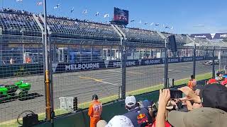 Melbourne F1 2024 What do you see for 600 Fangio Stand [upl. by Erdnuaed]