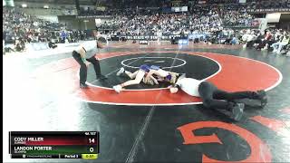 Cody Miller completes perfect high school career at Mat classic xxv [upl. by Idner]