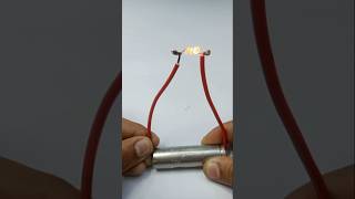 Satisfying heating element of heater shorts howtomake diy experiment [upl. by Elfont]