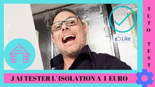 J ai testé isolation à 1 euro pour mon garage [upl. by Thetisa64]